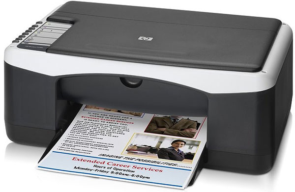 HP Deskjet F2180 - Multifunkcijski uređaj - dodatni pogled