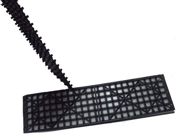 Snow Tiger Podloga za poboljšanje trakcije točkova automobila na snegu - dodatni pogled