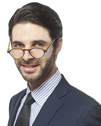 Prontoleggo Naočare sa dioptrijom Revival plave - dodatni pogled