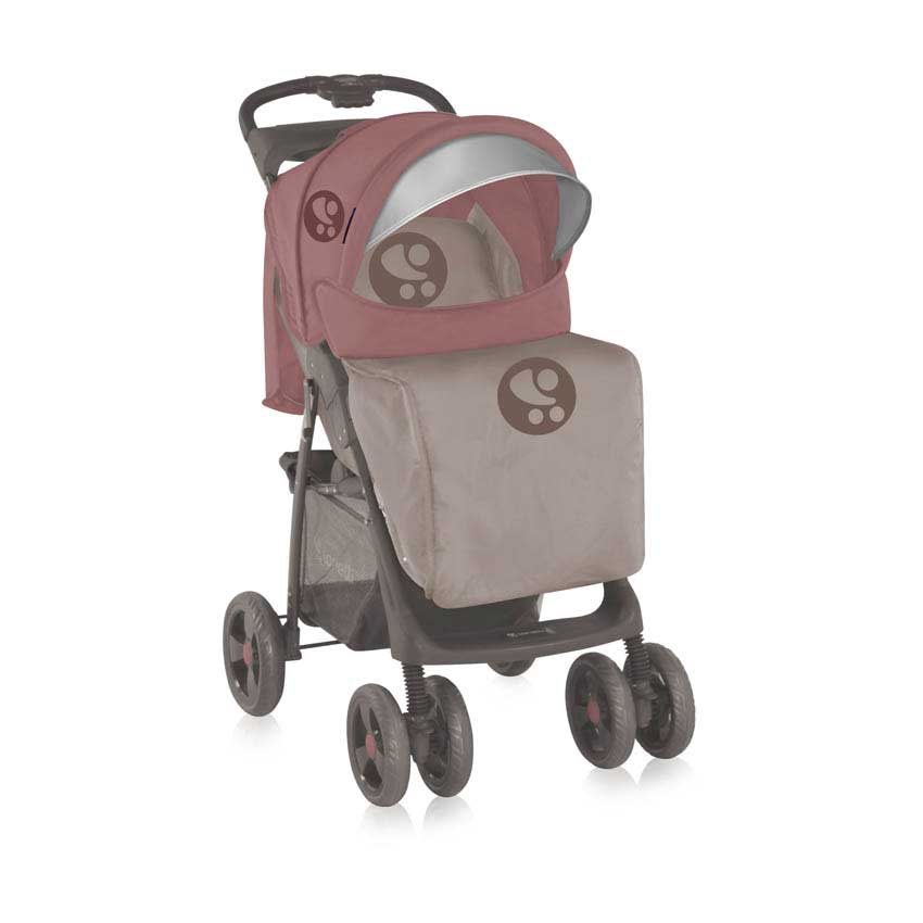 Bertoni Lorelli Kolica Foxy sa prekrivačem Beige&Terracotta - dodatni pogled