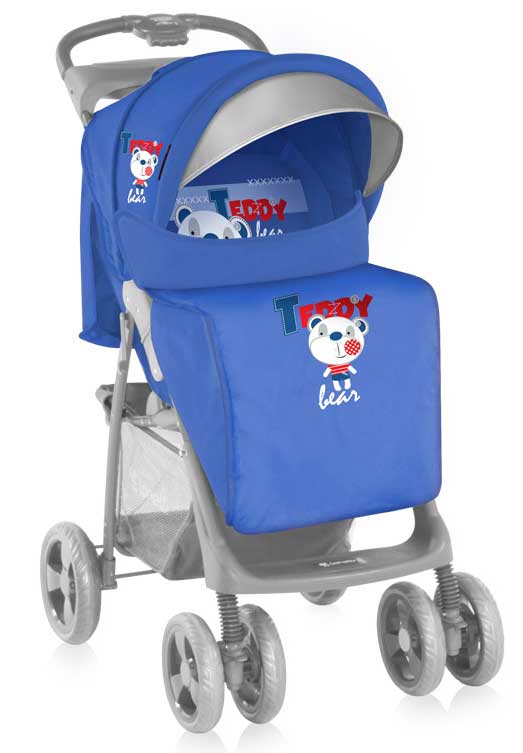 Bertoni Lorelli Kolica Foxy sa prekrivačem Blue Soccer - dodatni pogled