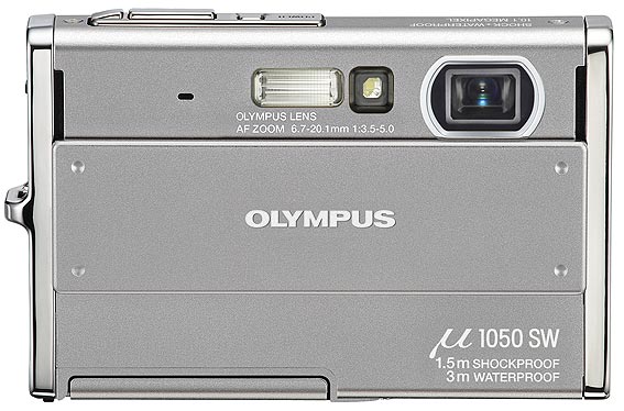 Olympus μ 1050 SW vodootporni digitalni fotoaparat Silver - dodatni pogled