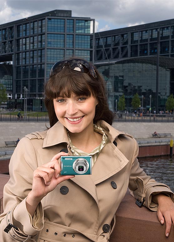 Olympus μ 1060 - 10 MP, 7x optički zum Green - dodatni pogled