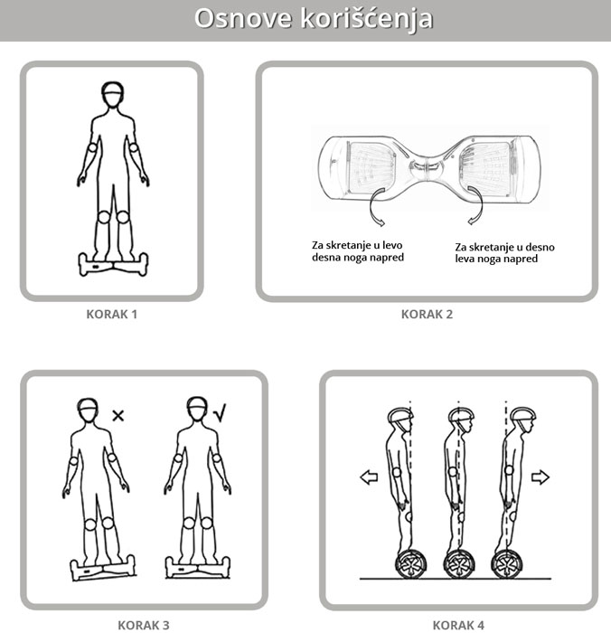 Xplorer Hoverboard Sport red Balance Scooter 6669 - dodatni pogled