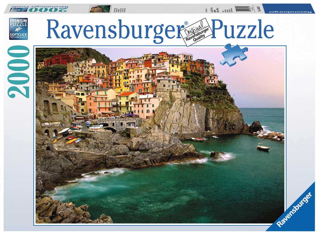 Ravensburger slagalica Cinque Terre Italy 2000 delova 01-166152 - dodatni pogled