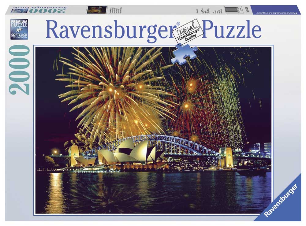 Ravensburger slagalica Firework Over Sidney 2000 delova 01-166220 - dodatni pogled