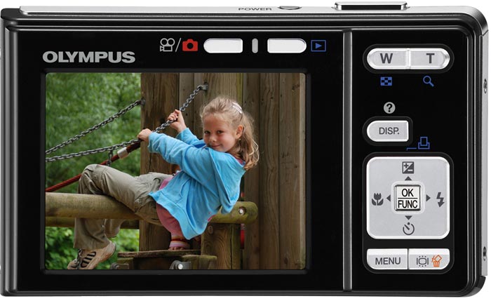 Olympus FE-20 - digitalni fotoaparat - 8 MP Black - dodatni pogled