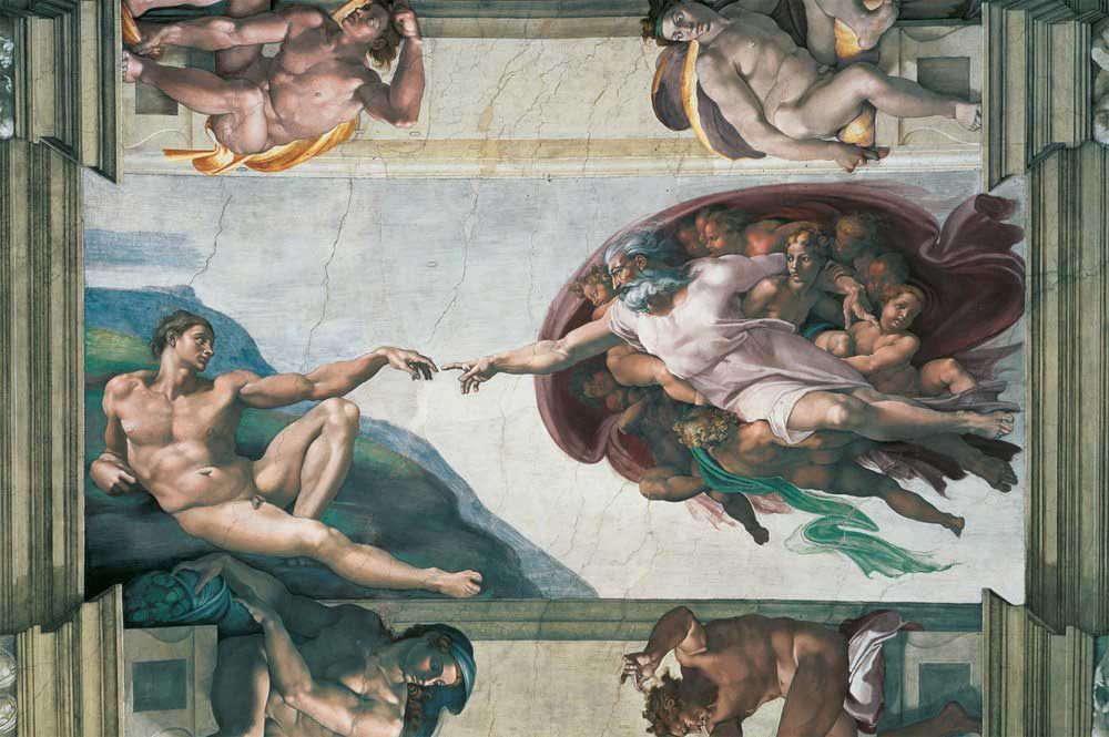 Ravensburger slagalica Michelangelo - Creation Of Adam 5000 delova 01-174089 - dodatni pogled