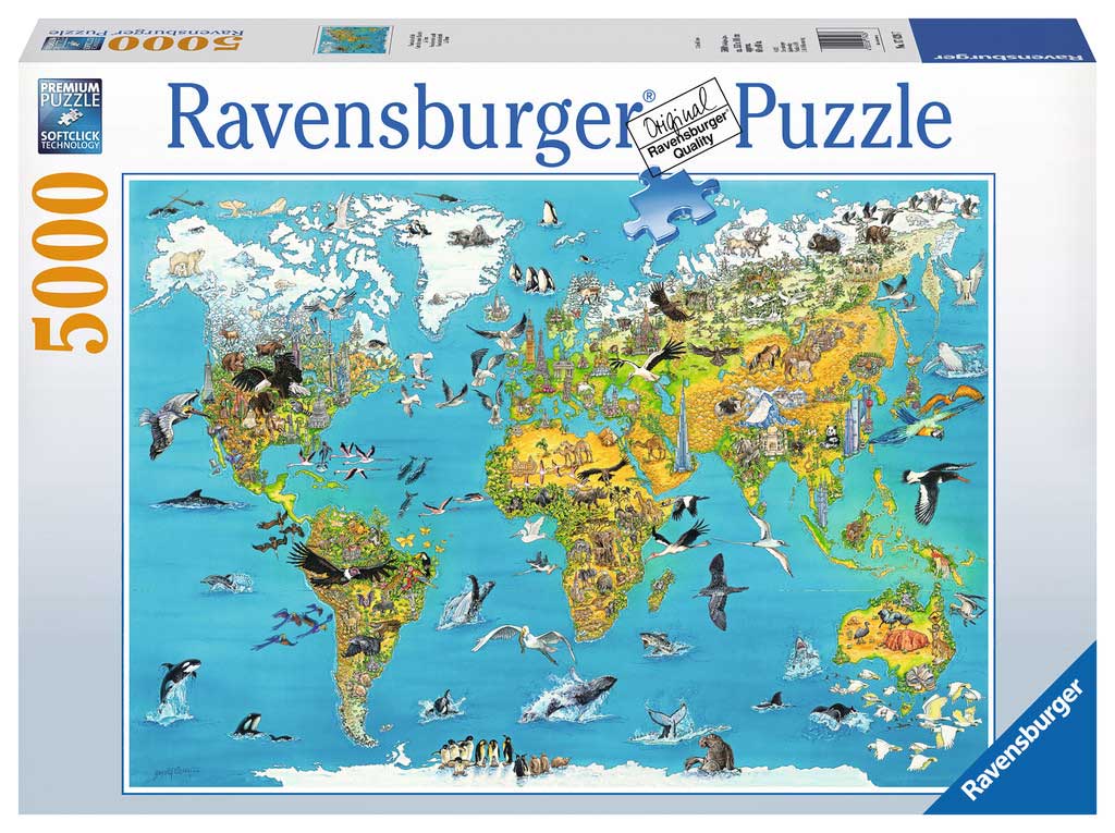 Ravensburger puzzle Fascination Earth 5000 delova 01-174287 - dodatni pogled