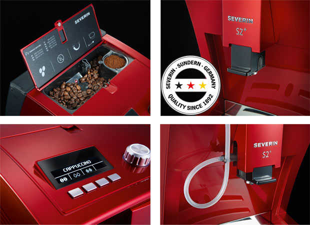 Severin One Touch automatizovani aparat za espresso KV8025 - dodatni pogled