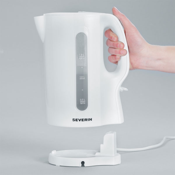 Severin Električni bokal Ketler Basic beli WK3388 - dodatni pogled