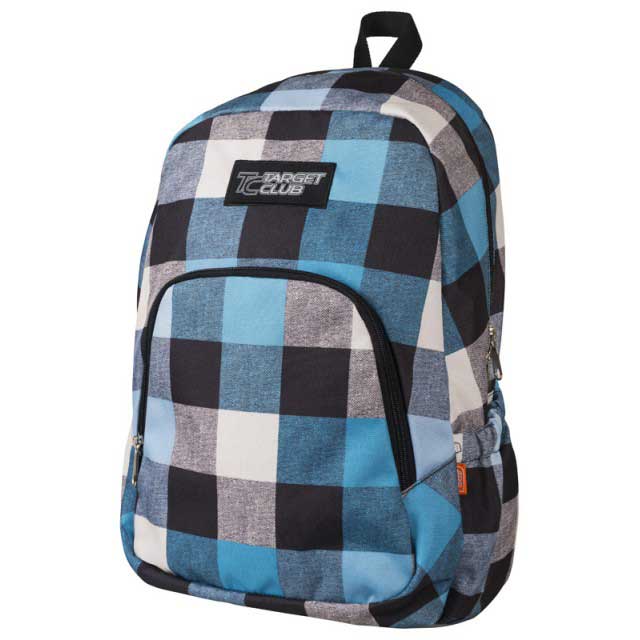 Target Club Ranac za školu Squares Blue 17207 - dodatni pogled