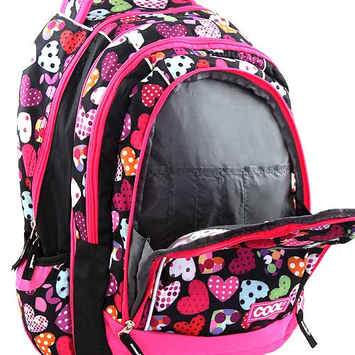Cool by Target Školski ranac 2u1 Allover Hearts 10441 - dodatni pogled