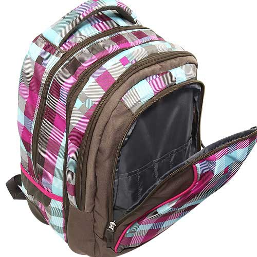 Target Školski ranac 2u1 Allover Square Pink 17533 - dodatni pogled