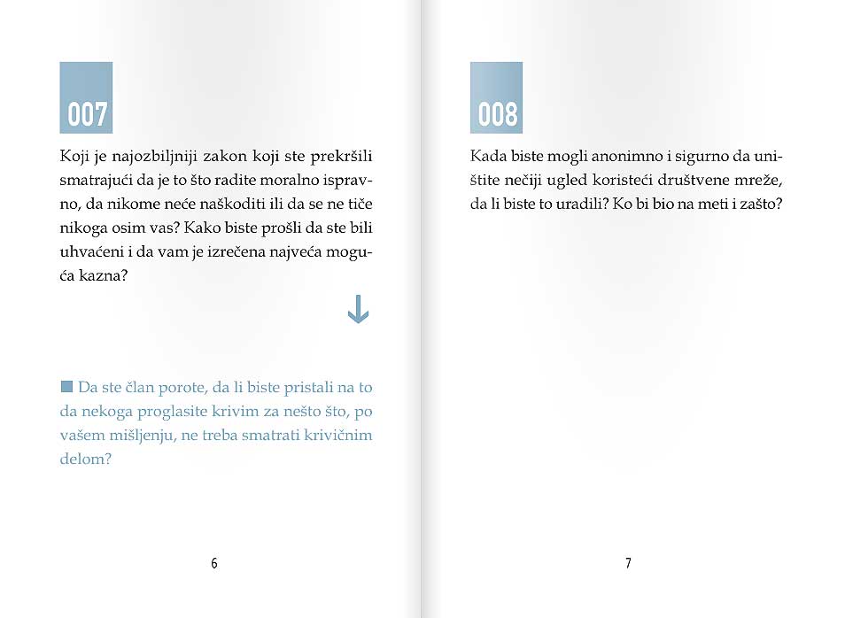 Knjiga pitanja - Gregori Stok - dodatni pogled