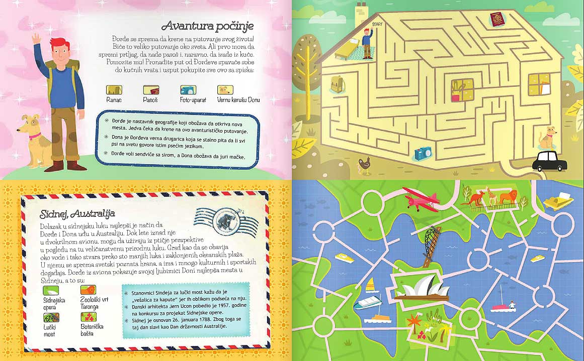 Oko sveta kroz lavirinte - Ana Bret - dodatni pogled