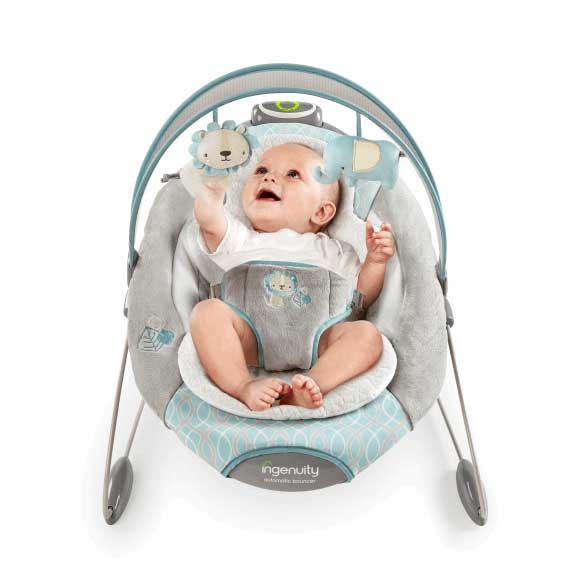 Ingenuity Pametna automatska bebi ležaljka - njihalica Cambridge - dodatni pogled