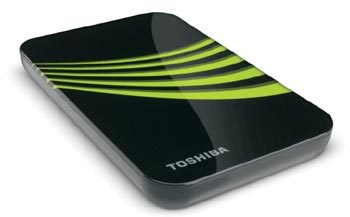 Toshiba USB hard disk 320 GB - dodatni pogled