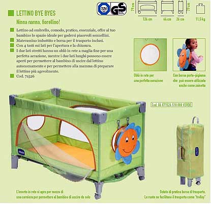 Chicco prenosivi krevetac Bye-Byes - 79005.48 - dodatni pogled