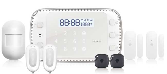 Alarmni sistem Smanos X500 GSM/SMS/RFID 022340 - dodatni pogled