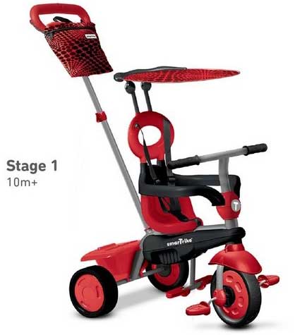 Smart Trike Tricikl 10 - 36 meseci Vanilla Red - dodatni pogled