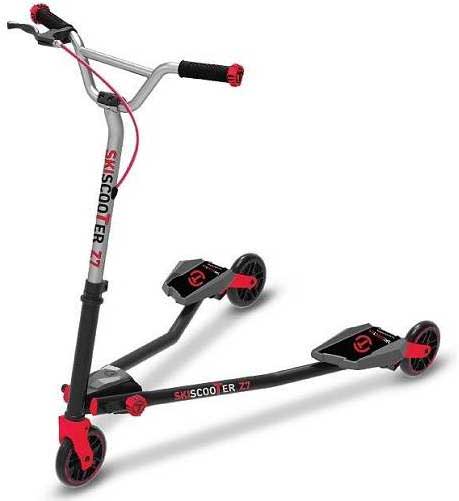Smart Trike Ski skuter - trotinet do 100kg Z7 Red - dodatni pogled
