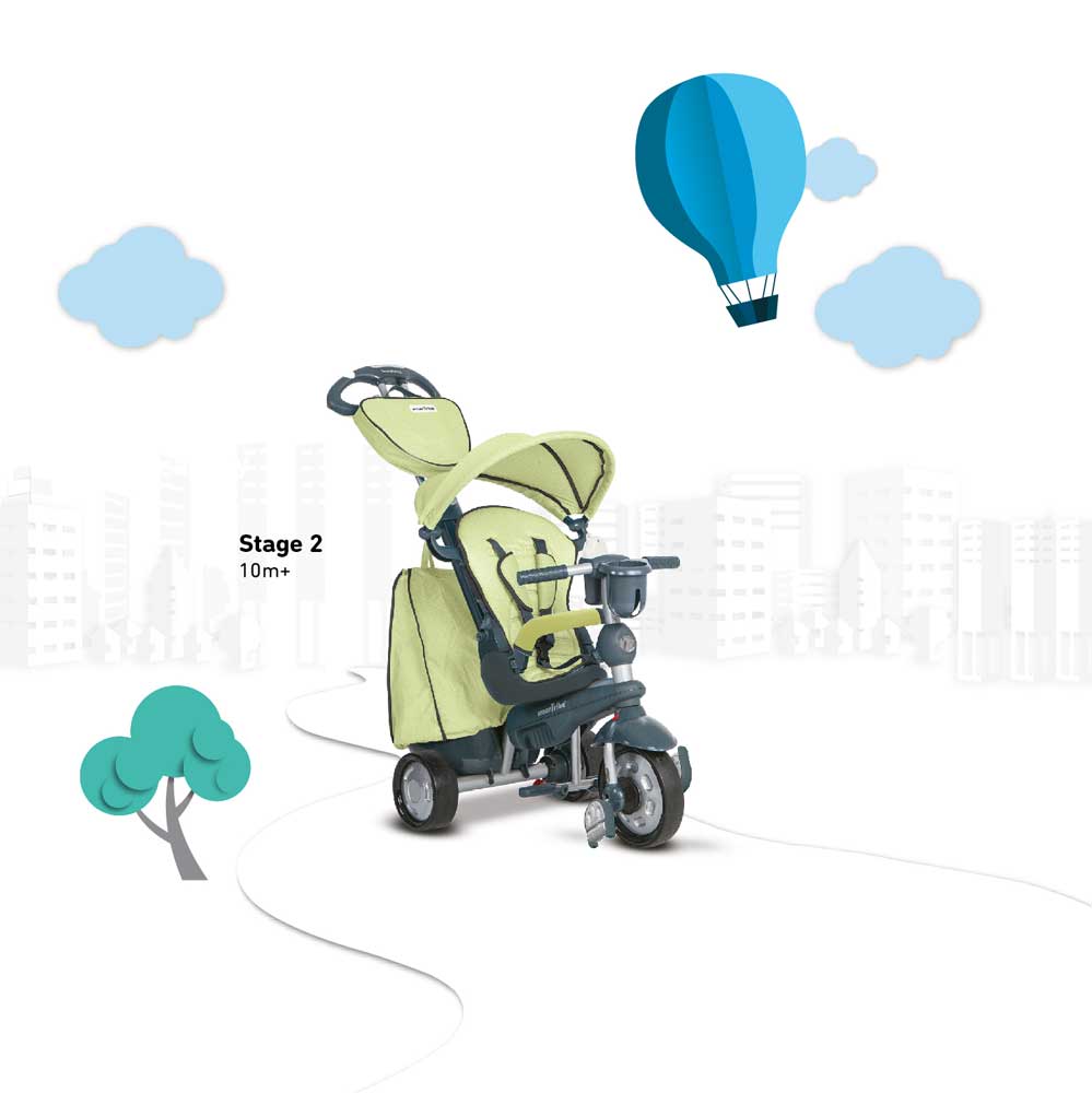 Smart Trike Tricikl za decu Explorer 5 u 1 Green - dodatni pogled