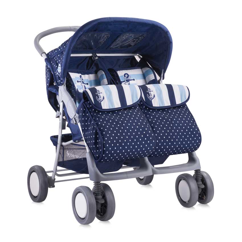 Bertoni Lorelli Kolica za blizance Twin Anchor - dodatni pogled