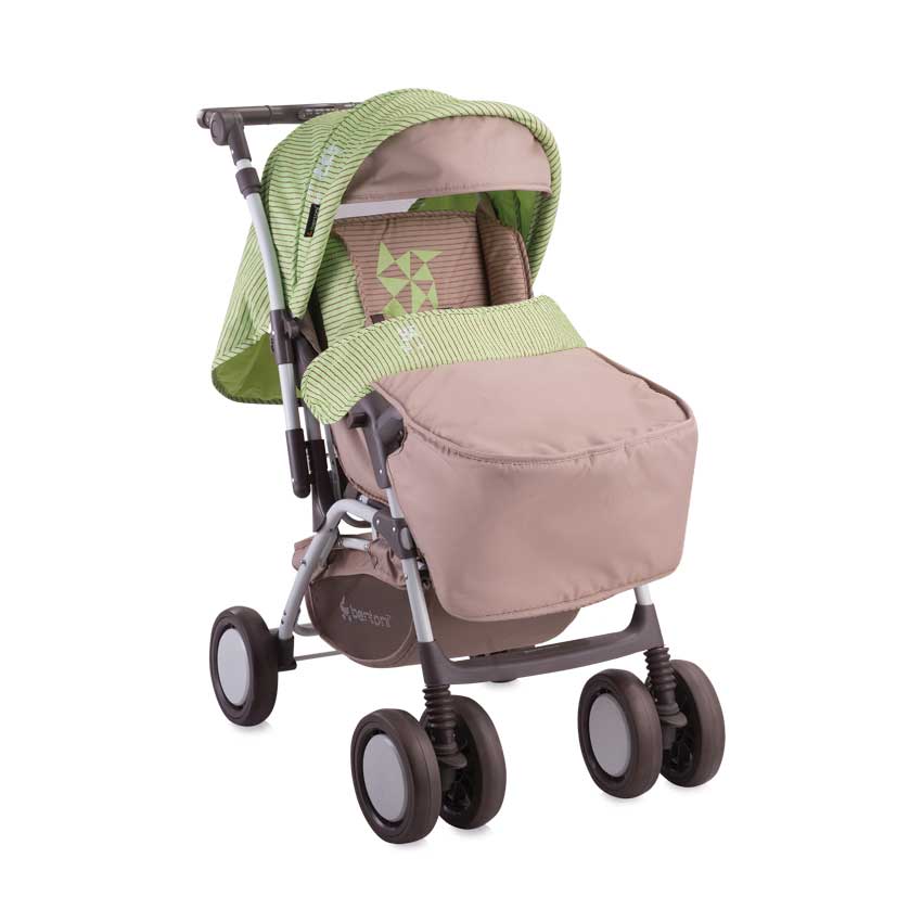 Bertoni Lorelli Bebi kolica sa opremom Combi Green n Beige Zephyr - dodatni pogled