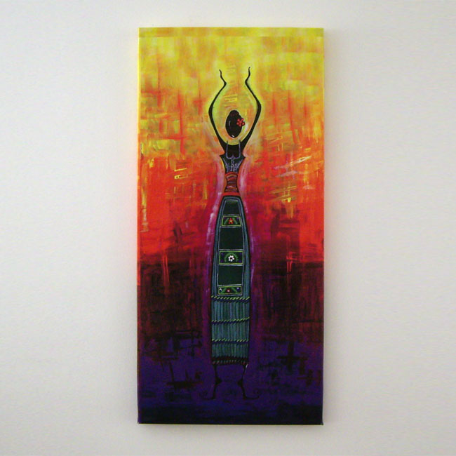 Native Dance I - 40x80 CM - dodatni pogled