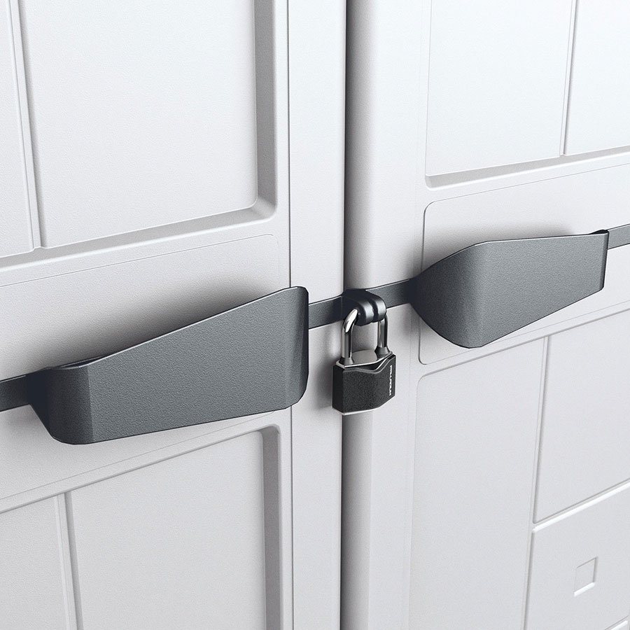 PVC Orman Jolly - 68 x 39 x 166 cm - Beli - dodatni pogled