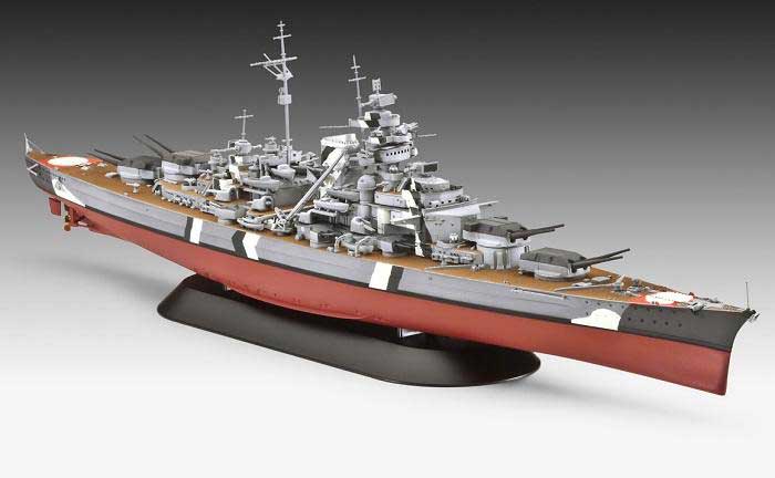 Revell Maketa borbenog broda Bismarck 1:700 - dodatni pogled