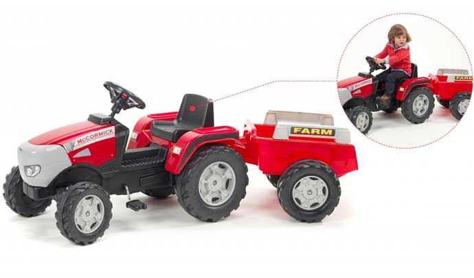 Falk Toys Dečji traktor McCormick na pedale 160cm 984B - dodatni pogled