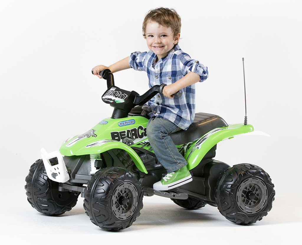 Peg Perego Kvad motor na akumulator 6V Corral Bearcat Green - dodatni pogled