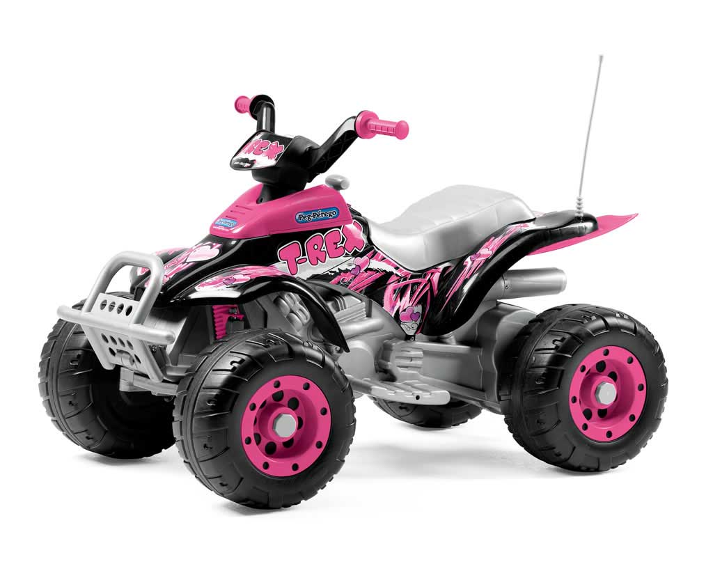 Peg Perego Dečiji kvad motor na akumulator 12V Corral T-Rex Pink - dodatni pogled
