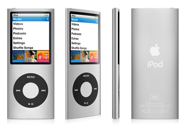 iPod Nano 4 GB silver - dodatni pogled