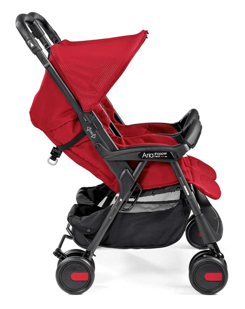 Peg Perego Kolica za blizance Aria Shopper Twin Mod Red - dodatni pogled