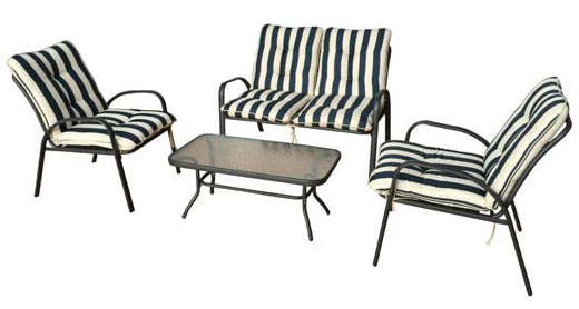 Baštenska Garnitura Sa Udobnim Jastucima - Mediterranean - dodatni pogled