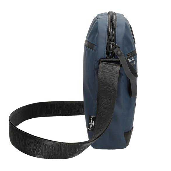 Torbica 27cm sa pregradom za tablet Pepe Jeans Hoxton blue 73456 - dodatni pogled