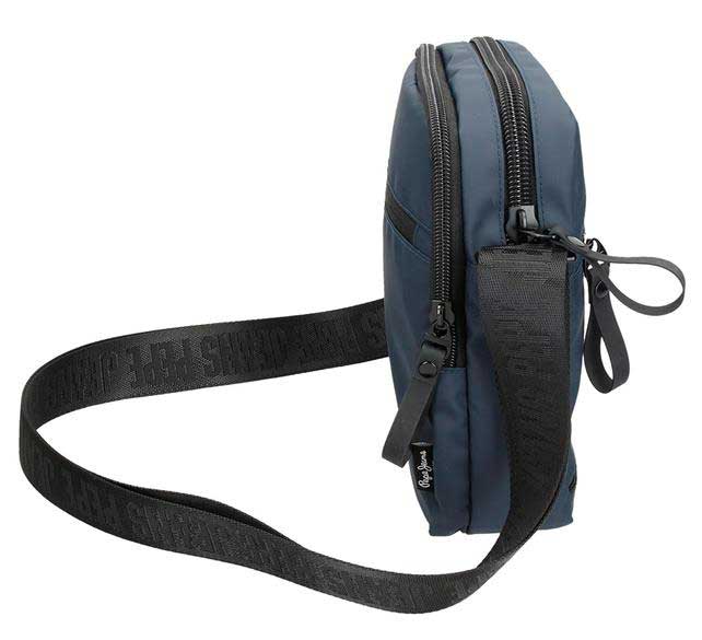 Torbica 22cm sa dva odeljka Pepe Jeans Hoxton blue 73455 - dodatni pogled