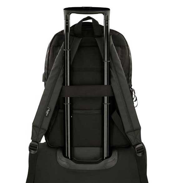 Ranac 44cm sa pregradama za laptop i tablet Pepe Jeans Hoxton black 73428 - dodatni pogled