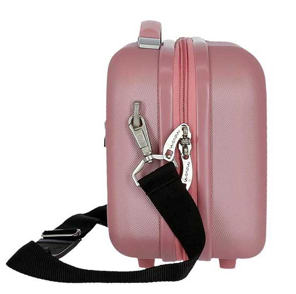 Kofer za šminku - ABS neseser Movom Riga powder pink 59939 - dodatni pogled