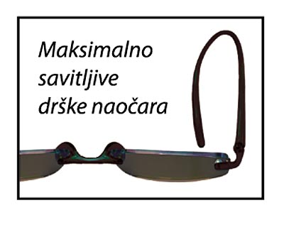 Prontoleggo Fly Sun - Crne Naočare  +3,50 - dodatni pogled