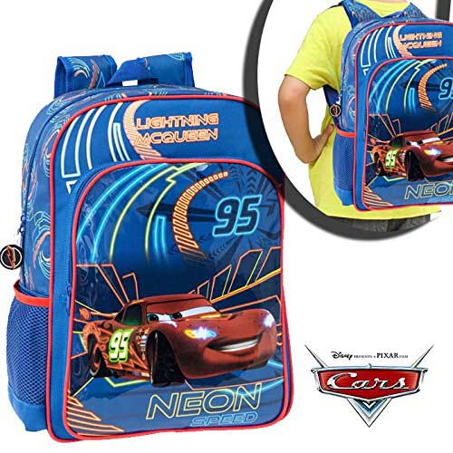 Predškolski ranac Disney Cars Neon - Automobili - dodatni pogled