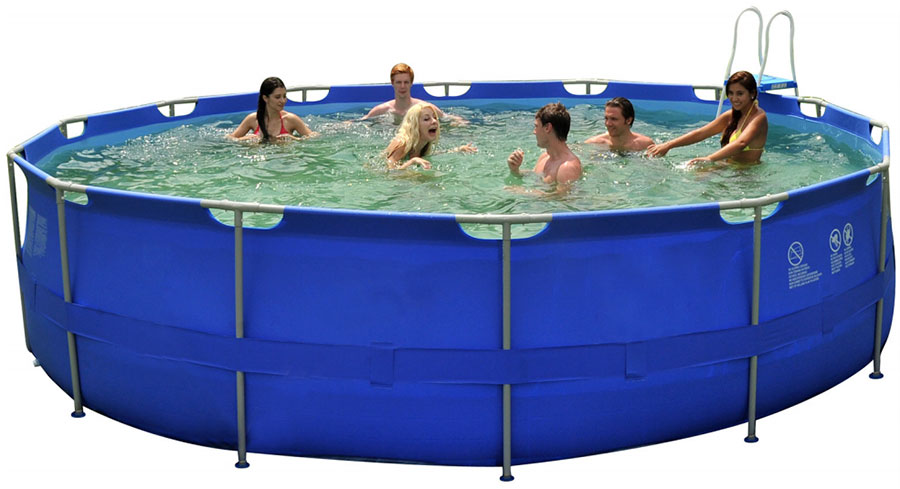 Bazen Metal Frame 450 x 122 cm Sa Kompletnom Opremom - dodatni pogled