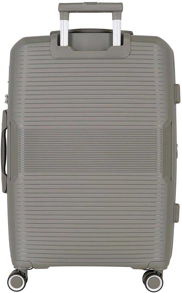 Komplet proširivih kofera od polipropilena 55cm-68cm-78cm Movom Inari grey 53294 - dodatni pogled