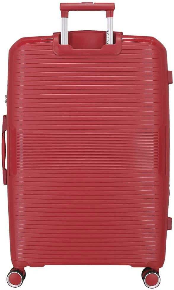 Komplet proširivih kofera od polipropilena 55cm-68cm-78cm Movom Inari red 53294 - dodatni pogled