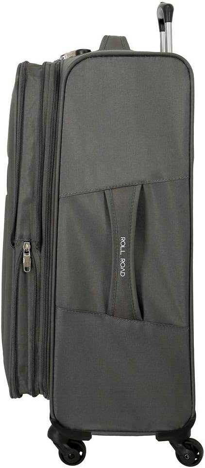 Putni koferi 55cm 66cm 76cm komplet Roll Road Royce grey 50194 - dodatni pogled