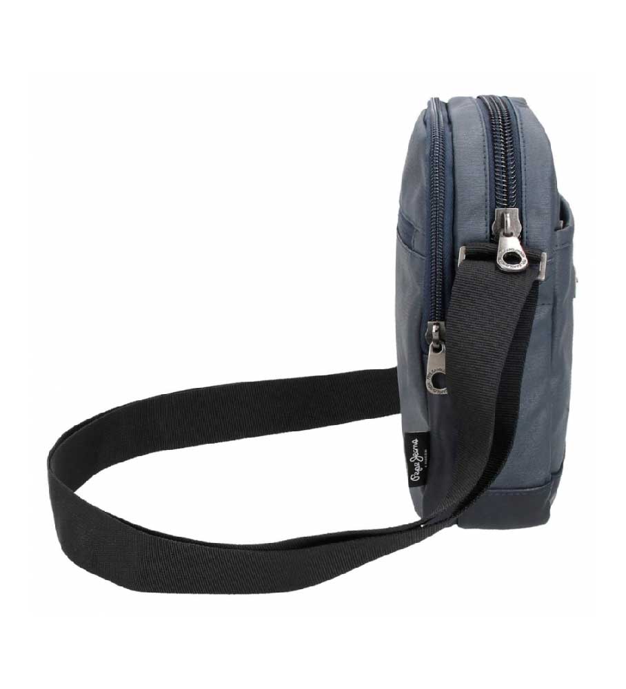 Muška torbica 22cm sa 2 pregrade Pepe Jeans Hatfield blue 77755 - dodatni pogled