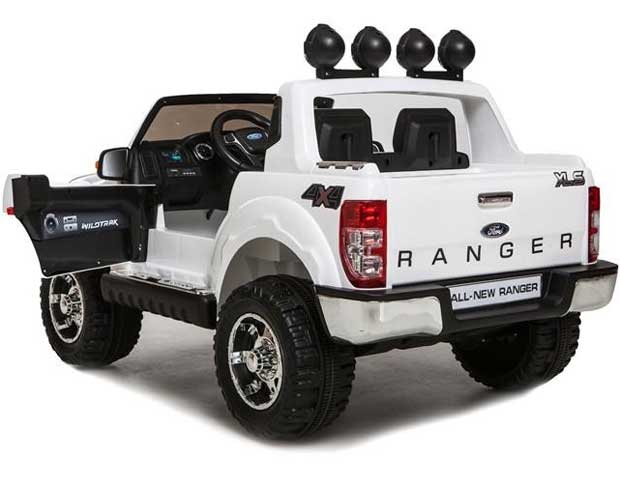 Automobil na akumulator Ford Ranger 302 beli - dodatni pogled